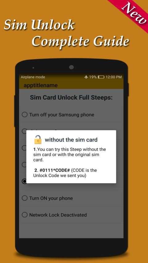 Sim Unlock Complete Guide स्क्रीनशॉट 2