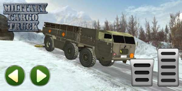 US Army Game Truck 3D स्क्रीनशॉट 2