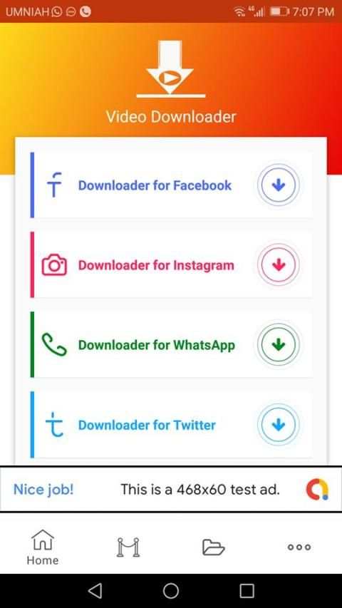 Video Download Facebook Instagram Twitter Whatsapp screenshot 4