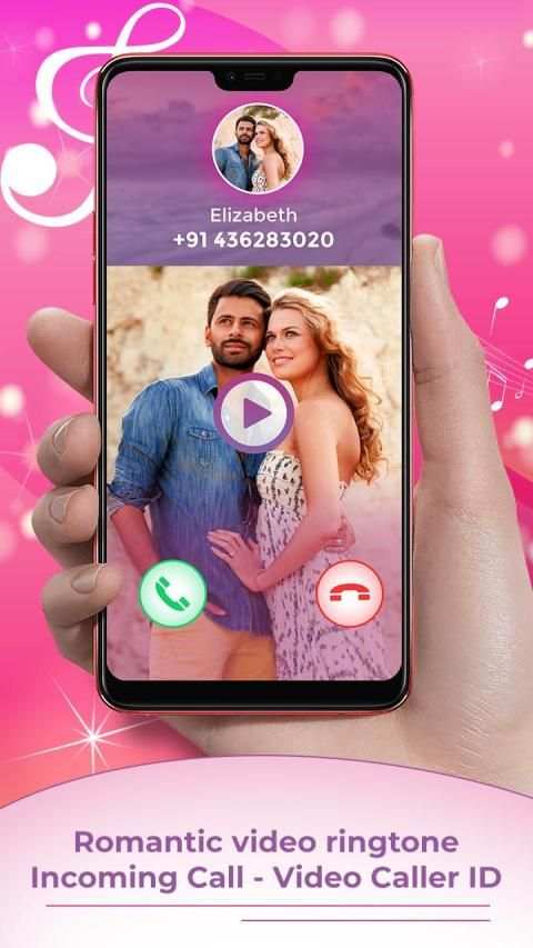 Romantic Video Ringtone for Incoming Call screenshot 4