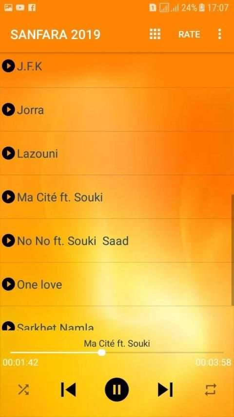 Sanfara - Nbet Nhareb ft Nordo 2019‎‎ screenshot 2