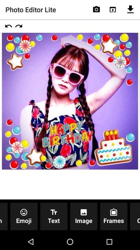 Photo Editer Lite screenshot 2