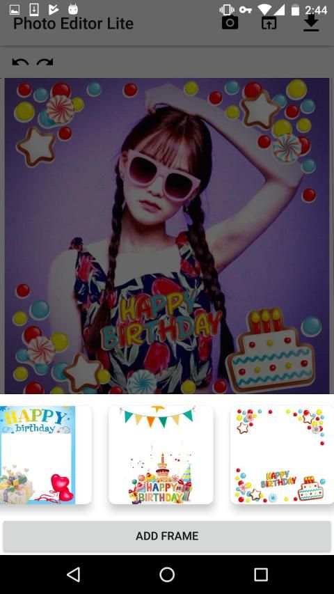 Photo Editer Lite screenshot 1