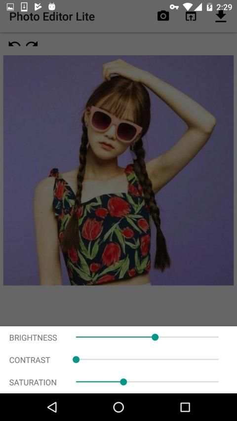Photo Editer Lite screenshot 5