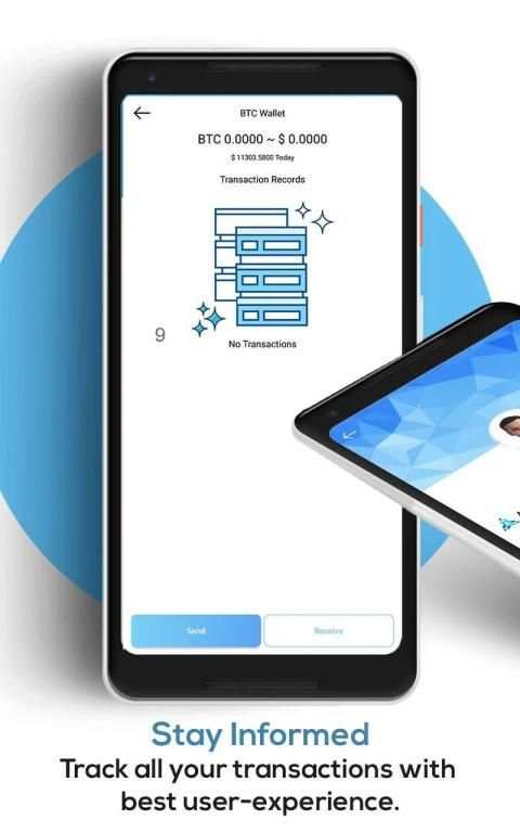 TYSLIN - Multicoin Wallet with Chat Messenger screenshot 3