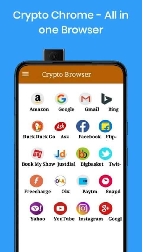 Crypto Chrome -All in one Browser-Fast and Secure screenshot 2
