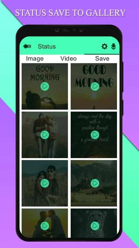 Status Save To Gallery : Whatup Status Downloader screenshot 4