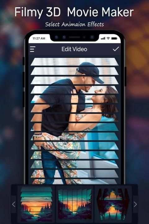 Filmigo 3D Mini Movie Maker स्क्रीनशॉट 4