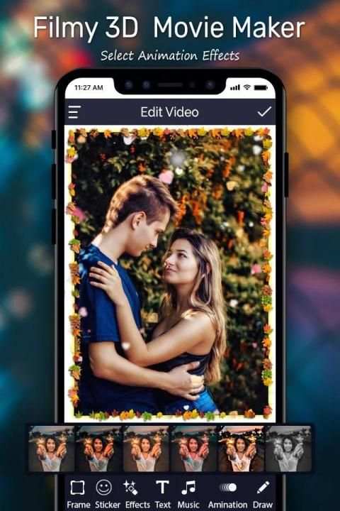 Filmigo 3D Mini Movie Maker स्क्रीनशॉट 2