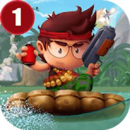Ramboat - Offline Jumping Shooter and Running Game