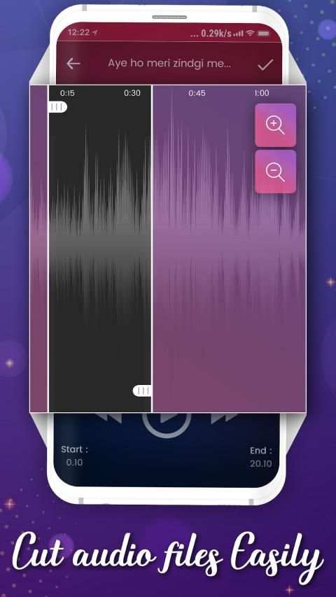 Mp3 cutter and ringtone maker स्क्रीनशॉट 4