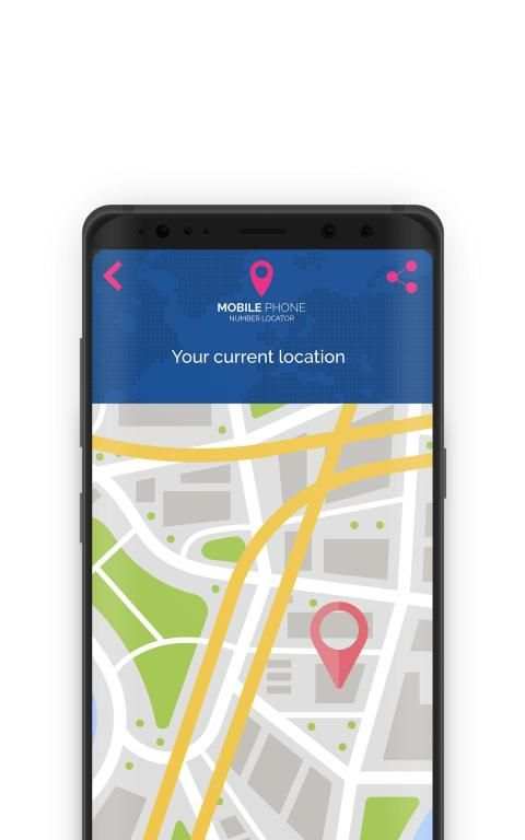 GeoLoc - Mobile Locator by Number स्क्रीनशॉट 1