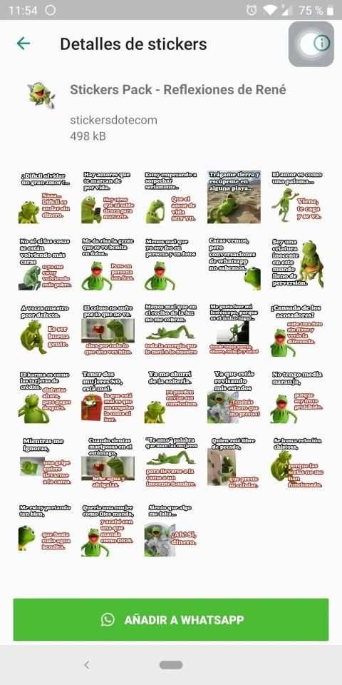 Memes con Frases Stickers en español para WhatsApp screenshot 3