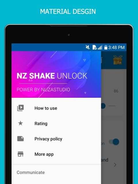 shake Unlock - Shake To Unlock & Shake To Lock स्क्रीनशॉट 6