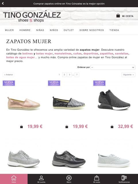 Tino gonzalez best sale zapateria online