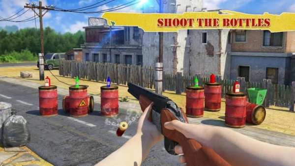 Bottle Shooter Game 3D screenshot 7