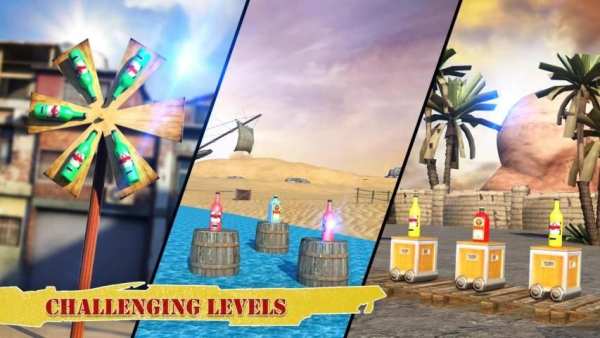 Bottle Shooter Game 3D screenshot 6