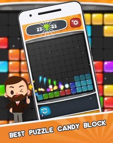 Candy Block Puzzle Game स्क्रीनशॉट 5