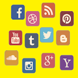 ikon All Social Media &amp; Social Network In One App