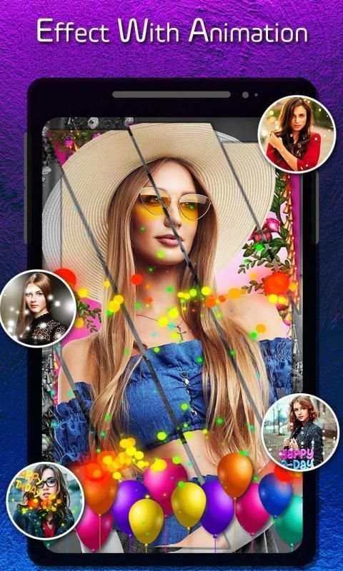 Birthday Video Maker with Song : Magic Video Maker स्क्रीनशॉट 4