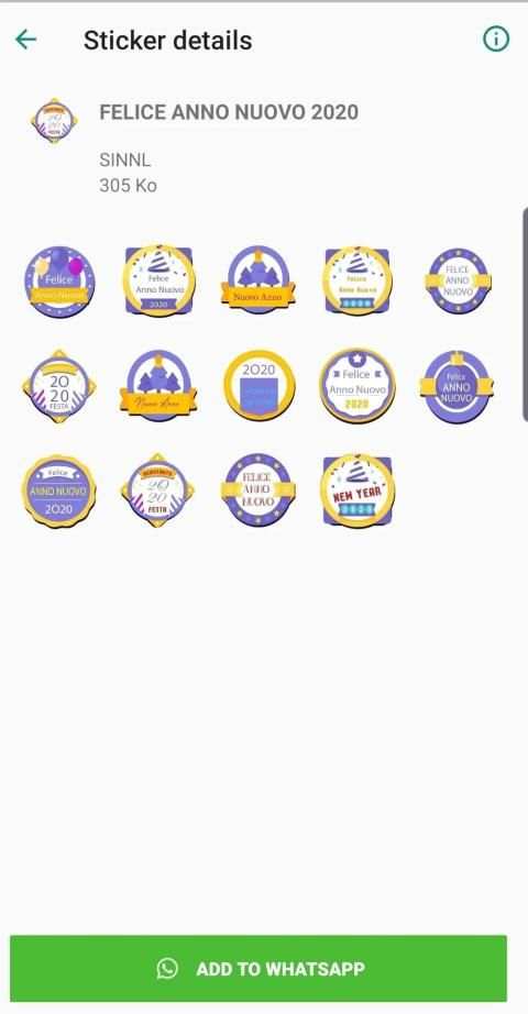 New Year Sticker for Whatsapp - WAStickerApps screenshot 5