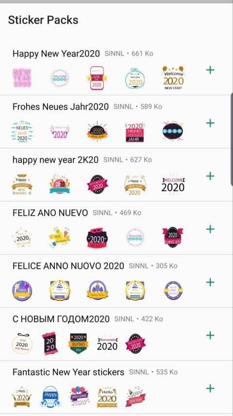 New Year Sticker for Whatsapp - WAStickerApps screenshot 6