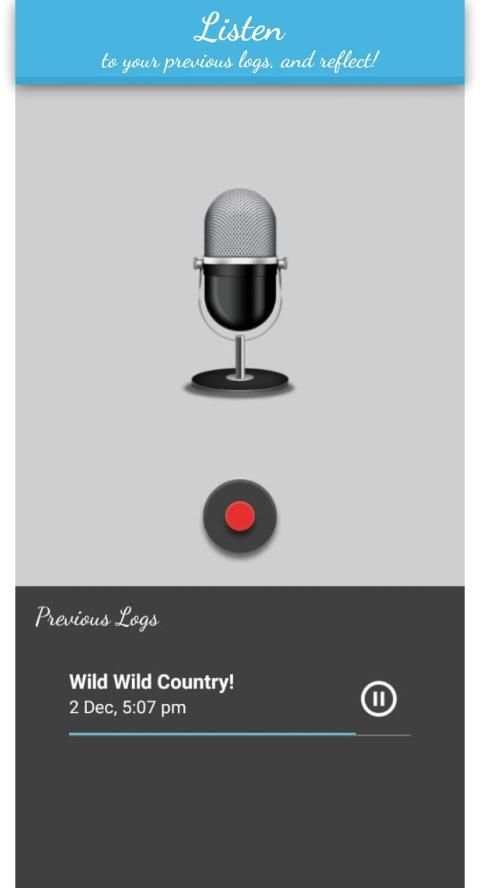 Aournal: Audio Journal screenshot 1