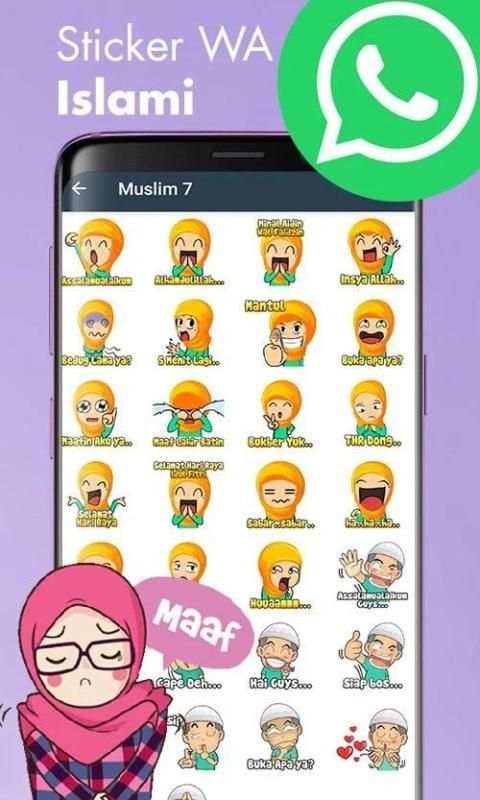 WA Sticker Muslim Islamic Stiker for Whatsapp screenshot 2