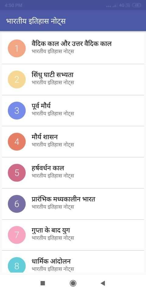 Indian History | भारतीय इतिहास screenshot 5