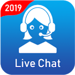 Live Chat - Random Video Call &amp; Voice Chat आइकन