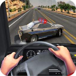 POV Car Highway Driving Police Racer Simulator 3D