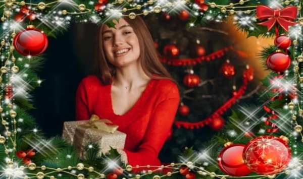 christmas photo frame स्क्रीनशॉट 5
