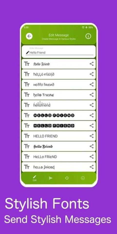 WA Support - Style Fonts Direct Chat Status Saver screenshot 4