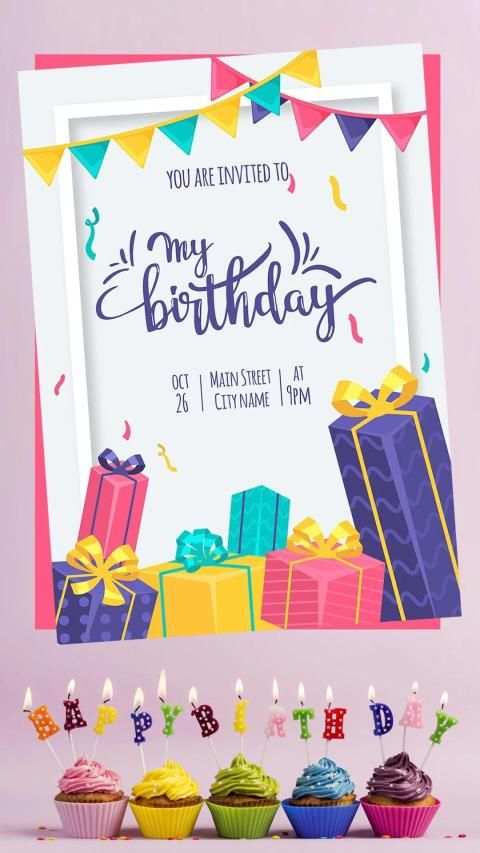 Birthday Invitation Card Maker screenshot 2