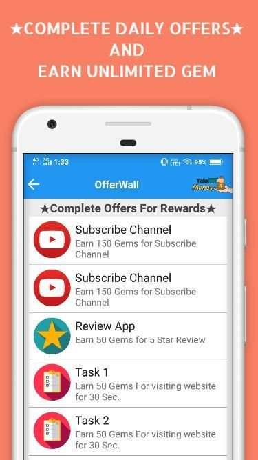 Take Money - Free Pocket Money App स्क्रीनशॉट 3