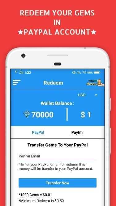 Take Money - Free Pocket Money App स्क्रीनशॉट 2