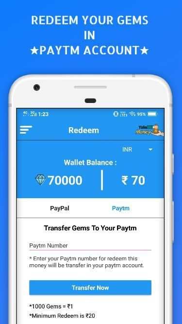 Take Money - Free Pocket Money App स्क्रीनशॉट 1