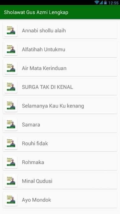 Sholawat Gus Azmi Offline + Lirik Lengkap screenshot 7
