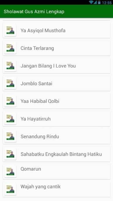 Sholawat Gus Azmi Offline + Lirik Lengkap screenshot 5