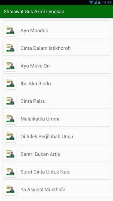 Sholawat Gus Azmi Offline + Lirik Lengkap screenshot 6