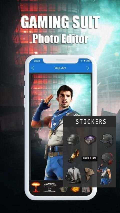 Gaming Suit Photo Editor 4 تصوير الشاشة