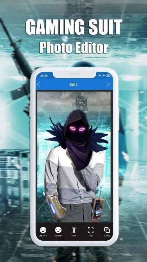 Gaming Suit Photo Editor 3 تصوير الشاشة