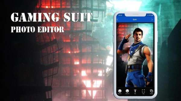 Gaming Suit Photo Editor 2 تصوير الشاشة