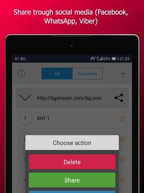 BUL Player - Video and Livestream Player स्क्रीनशॉट 4