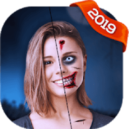 Halloween Makeup Photo Editor أيقونة