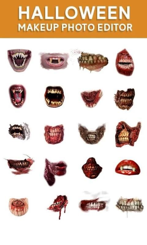 Halloween Makeup Photo Editor screenshot 3