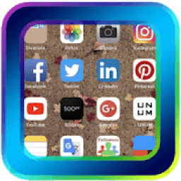 ikon Phone X launcher -light x Launcher