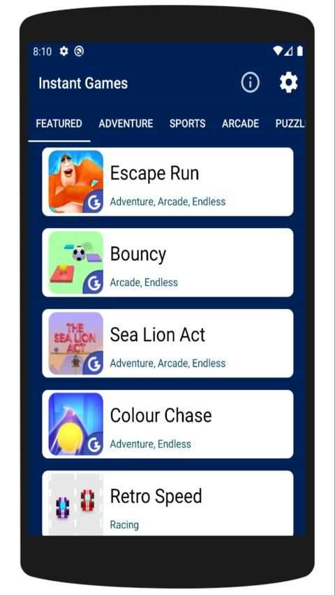 Instant Games: Mini Games screenshot 5
