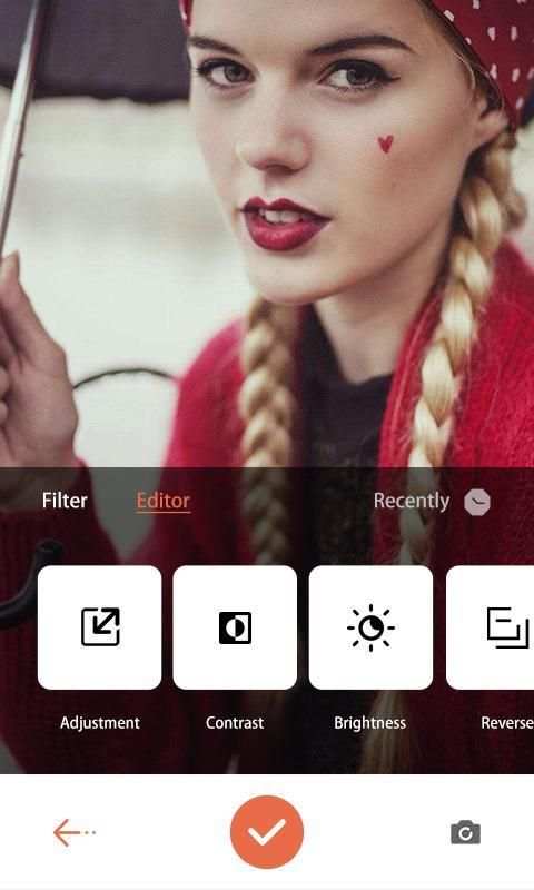 Shok Camera Editor screenshot 1