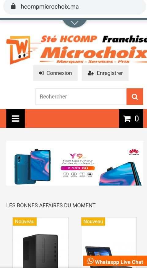 Microchoix Online Shopping screenshot 1